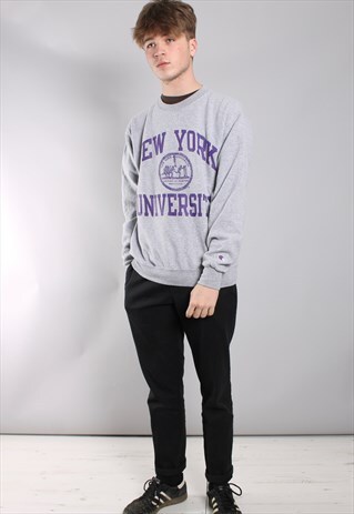 VINTAGE CHAMPION "NEW YORK" SWEATSHIRT