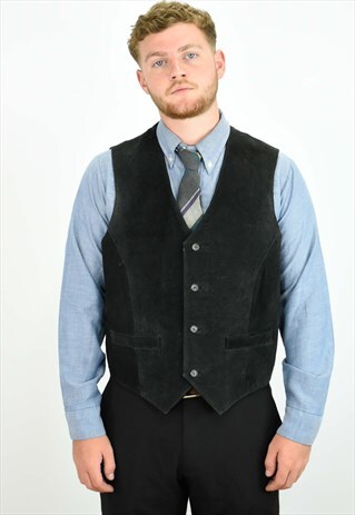 VINTAGE SUEDE WAIST COAT