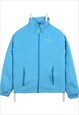 Vintage 90's Columbia Fleece Jumper Spellout Logo Zip Up
