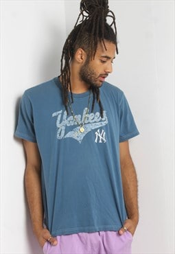Vintage New York Yankees T-Shirt Blue