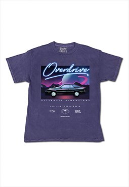 Overdrive Oversized T-Shirt - Overdyed Purple