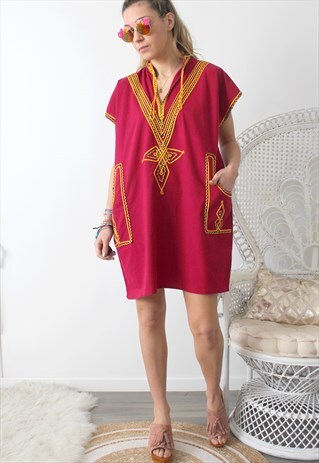 VINTAGE DRESS EMBROIDERY