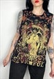 AVENGED SEVENFOLD REWORKED BLEACHED DISTRESSED BAND SHIRT
