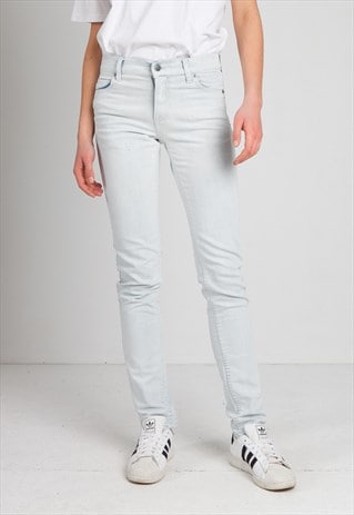 VINTAGE LIGHT BLUE CHEAP MONDAY SKINNY DENIM JEANS