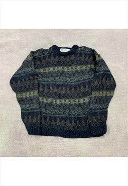 Vintage Knitted Jumper Women's L