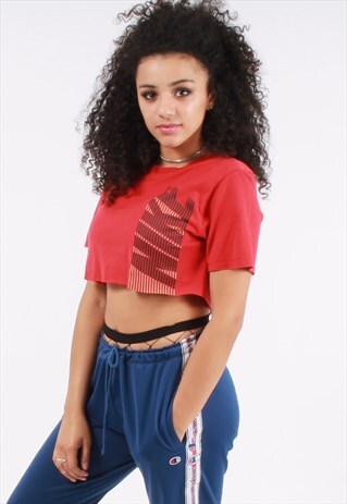 VINTAGE NIKE CROPPED T-SHIRT