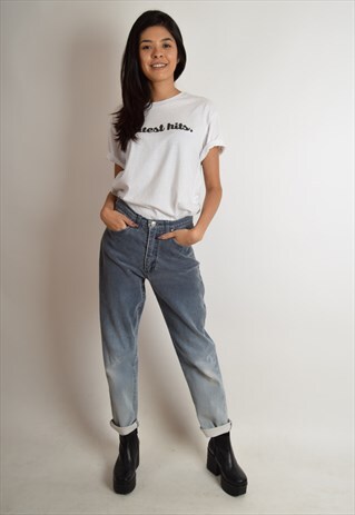RARE VINTAGE ROBERTO CAVALLI JEANS MADE IN ITALY (2717)
