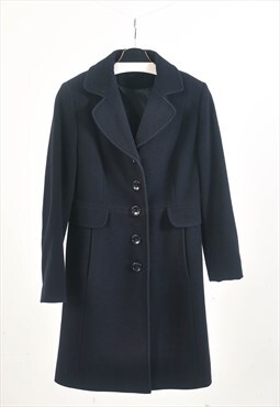 Vintage 90s coat in dark blue