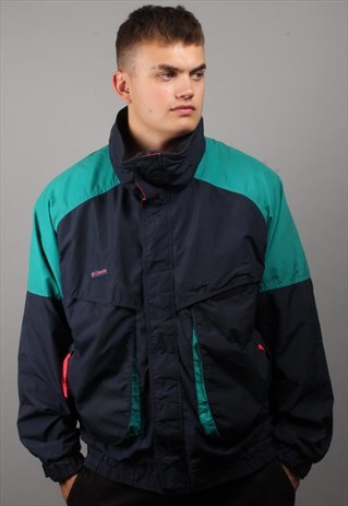 VINTAGE COLUMBIA RAIN JACKET