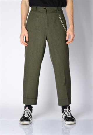 VINTAGE 90S UNISEX KHAKI LIGHTWEIGHT PANTS