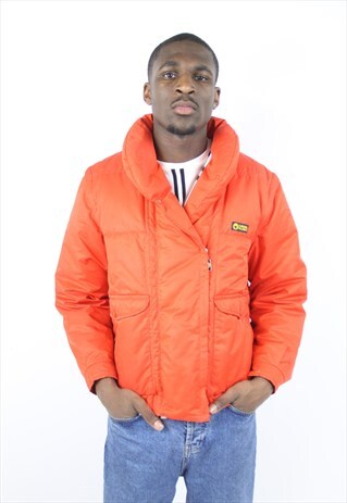VINTAGE RED PUFFER JACKET