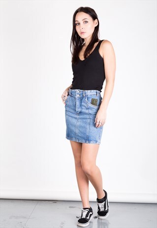 VINTAGE 90S DENIM SKIRT