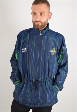 VINTAGE UMBRO JACKET NORTHERN IRELAND SIZE L (2300)