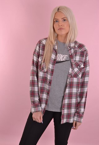 CHECK FLANNEL SHIRT GRS182