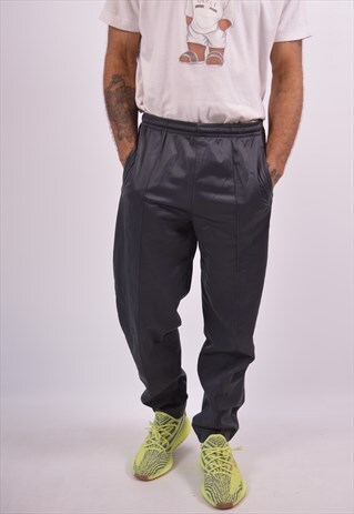 VINTAGE ASICS TRACKSUIT TROUSERS GREY