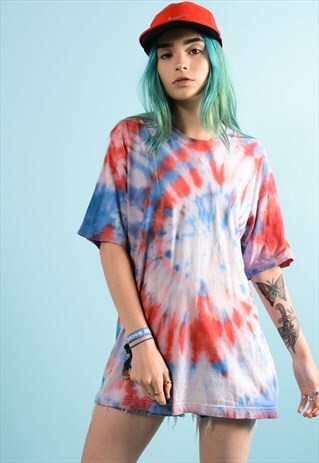 VINTAGE TIE DYE FESTIVAL TEE SHIRT
