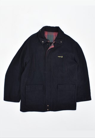 VINTAGE 90'S COAT NAVY BLUE