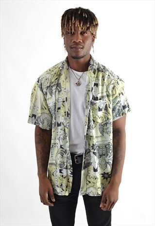 LIGHTWEIGHT PATTERN SHIRT SS1835