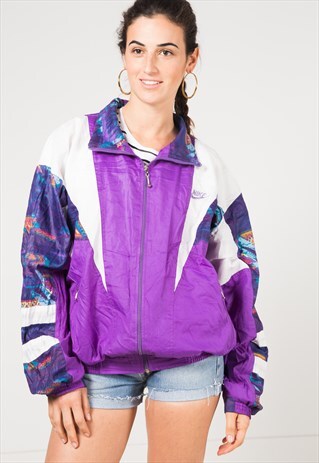 VINTAGE 80'S USA NIKE SHELL SPORT JACKET / S1053