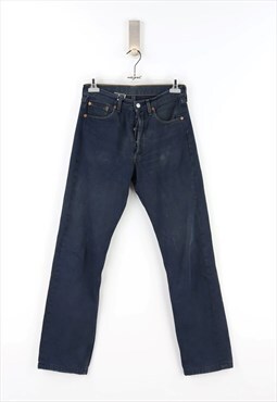 Levi's 501 Regular High Waist Jeans in Dark Blue - W26 - L34