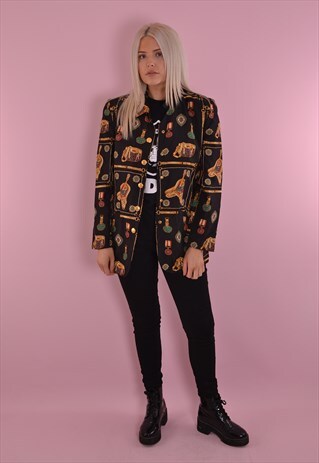 LIGHTWEIGHT PATTERN JACKET GFJ123