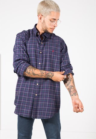 VINTAGE 80S POLO RALPH LAUREN SHIRT / S1433