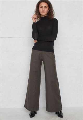 VINTAGE GREY TROUSERS