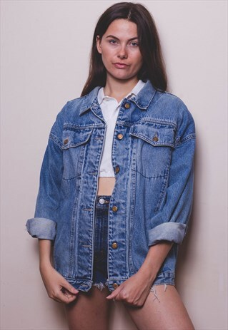 OVERSIZED VINTAGE DENIM JACKET