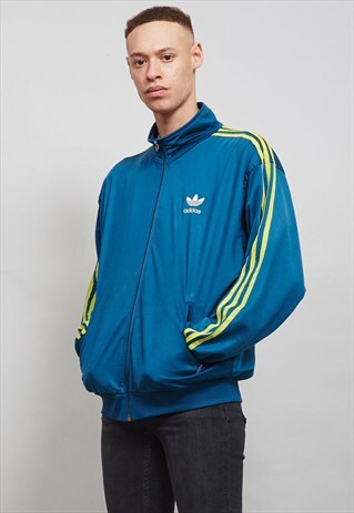 VINTAGE 90'S CLASSIC STRIPPED ADIDAS TRACKSUIT JACKET