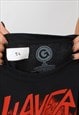 VINTAGE SLAYER GRAPHIC BLACK T SHIRT