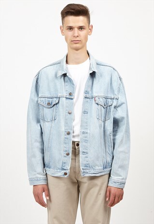 VINTAGE LIGHT BLUE LEVI'S DENIM JACKET