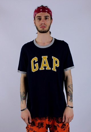 VINTAGE GAP T SHIRT BIG LOGO