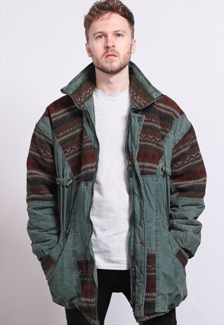 VINTAGE AZTEC INCA JACKET