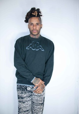 KAPPA EMBROIDED SWEATSHIRT