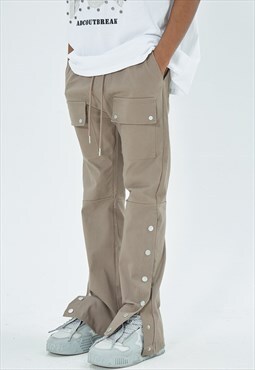 Khaki Cargo  pants trousers 