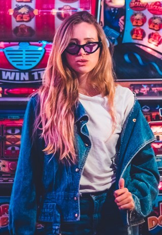 90'S INSPIRED CAT-EYE SUNGLASSES