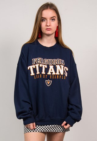 90'S TITANS USA COLLEGE SWEATSHIRT