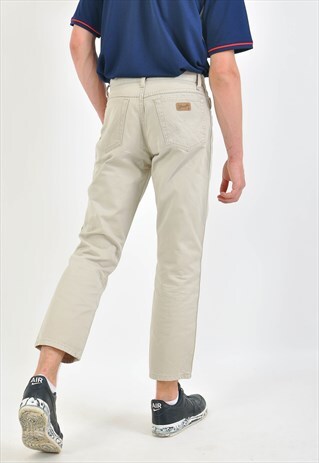 VINTAGE 90S JEANS IN BEIGE
