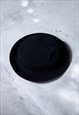 Vintage Black Kangol Bowler Hat 