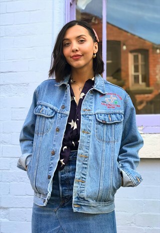 VINTAGE BLUE LEE DENIM JACKET
