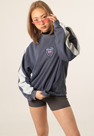 VINTAGE REEBOK EMBROIDERED SPELLOUT SWEATSHIRT