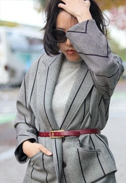 Vintage wool skirt suit