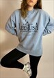 VINTAGE LEE WORKWEAR SWEATSHIRT IN BLUE