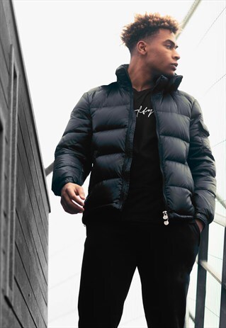 PREMIUM BIG PUFFER BUBBLE PADDED JACKET - NAVY BLUE