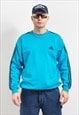 ADIDAS sweatshirt vintage in blue crewneck