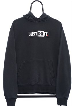 Vintage Nike Just Do It Black Hoodie Mens