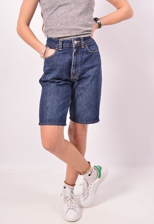 VINTAGE CALVIN KLEIN DENIM SHORTS BLUE