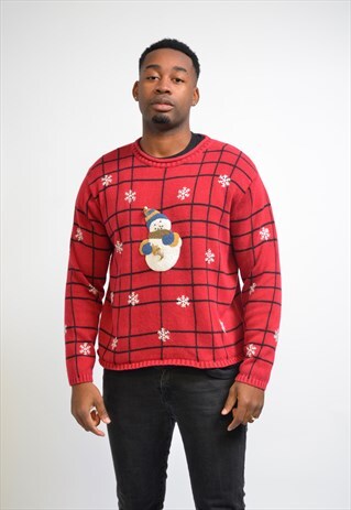 VINTAGE UGLY WINTER CHRISTMAS KNIT
