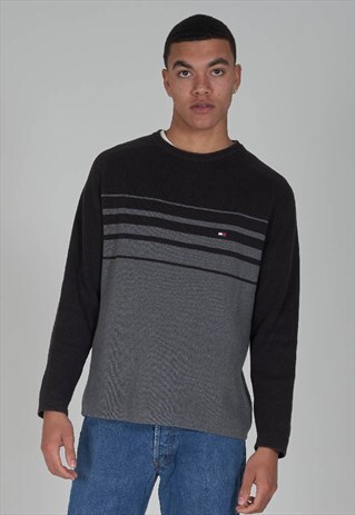 tommy jeans black jumper