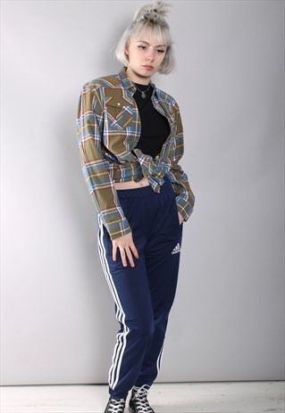 VINTAGE FRENCH CONNECTION CHECK FLANNEL SHIRT